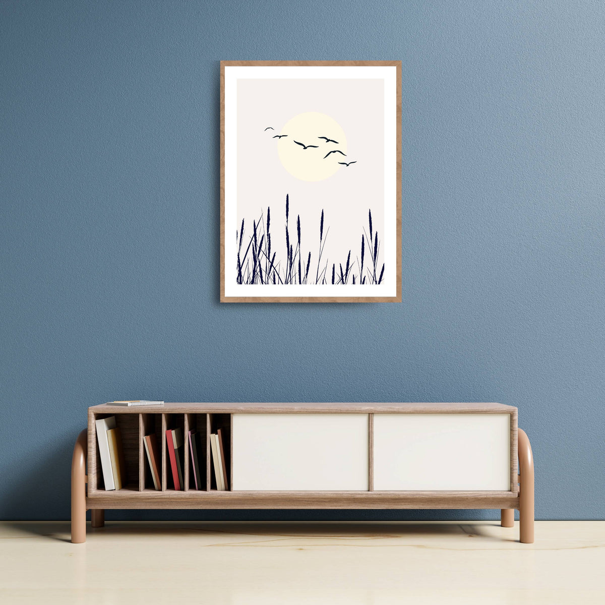 Cranford Curve Bird Wall Art Print — gallery image 3