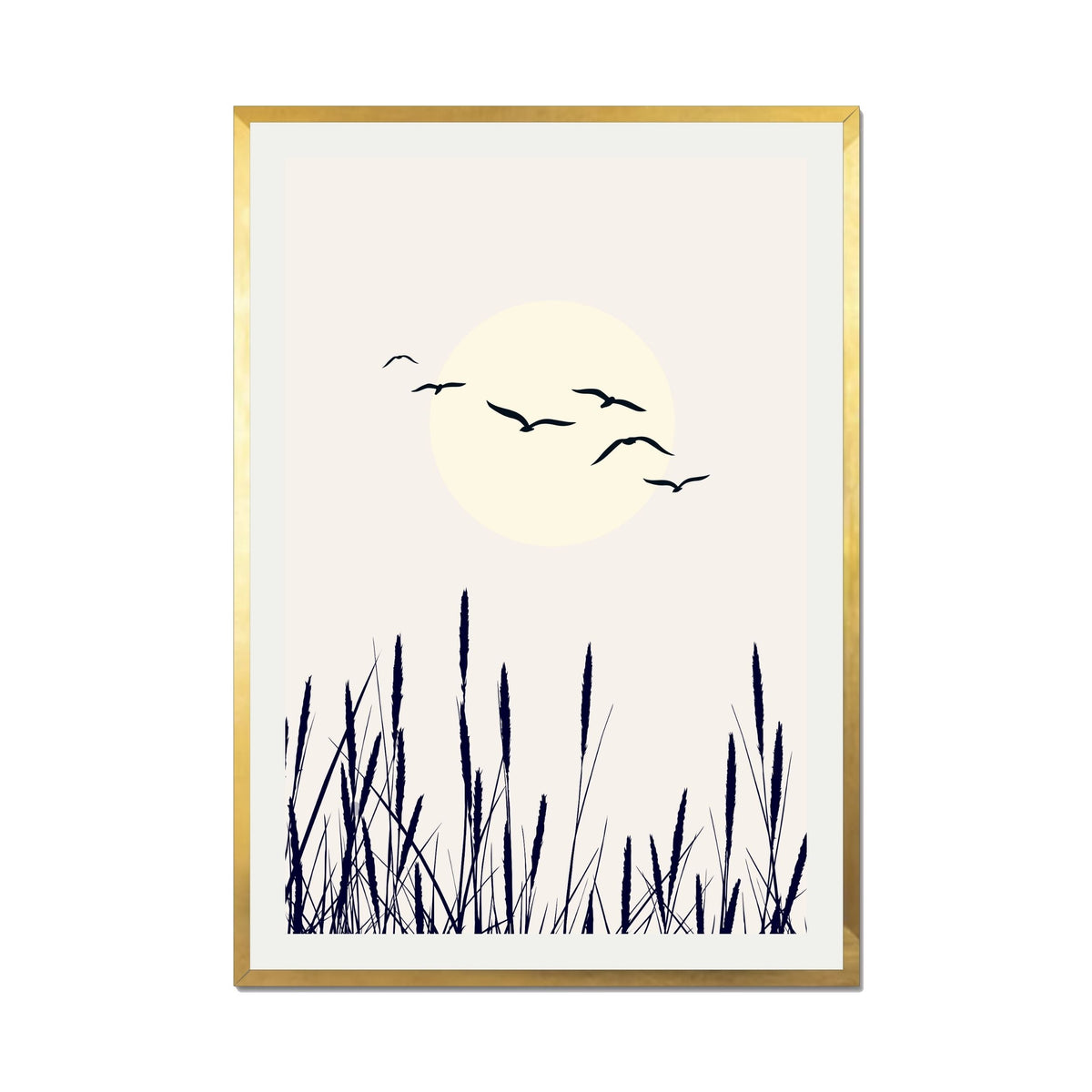 Cranford Curve Bird Wall Art Print — gallery image 45