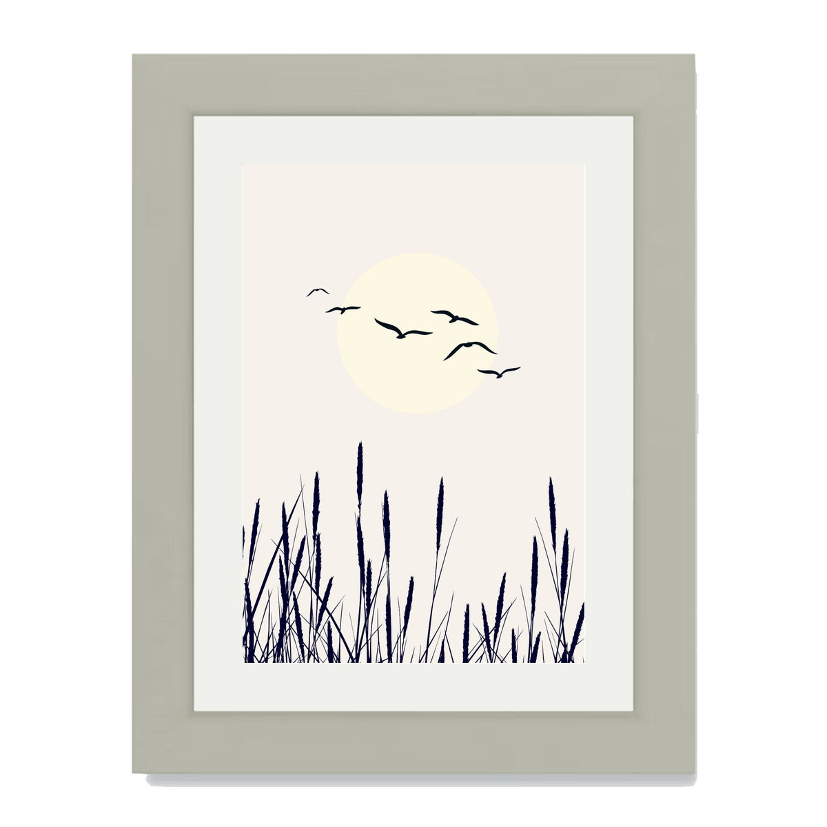 Cranford Curve Bird Wall Art Print — gallery image 46
