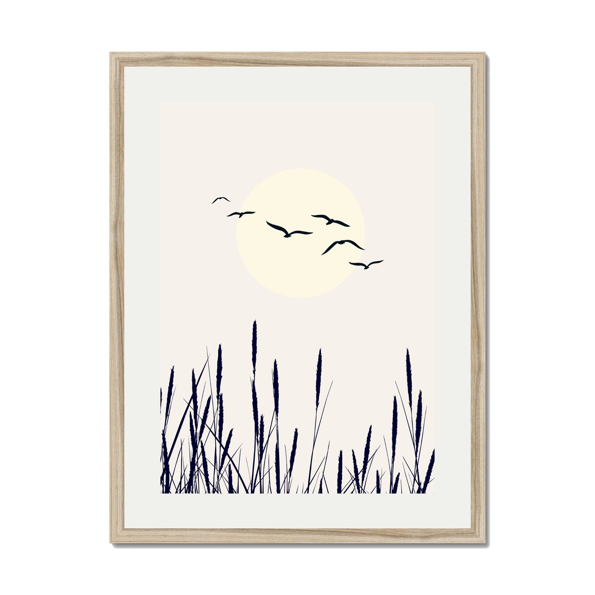 Cranford Curve Bird Wall Art Print — gallery image 53
