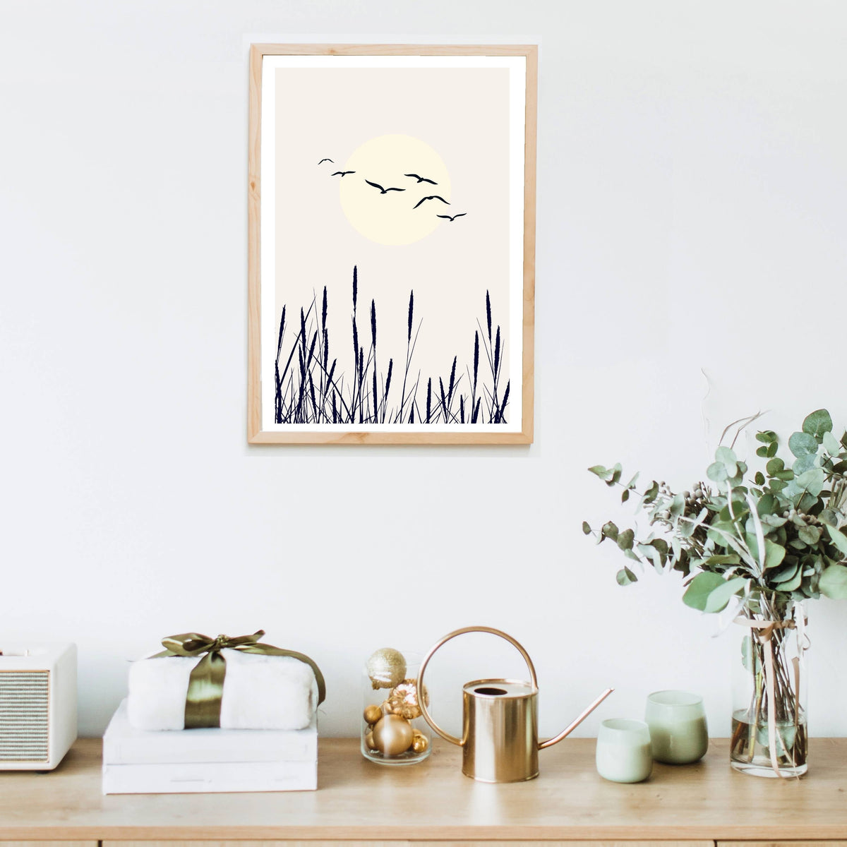 Cranford Curve Bird Wall Art Print — gallery image 8
