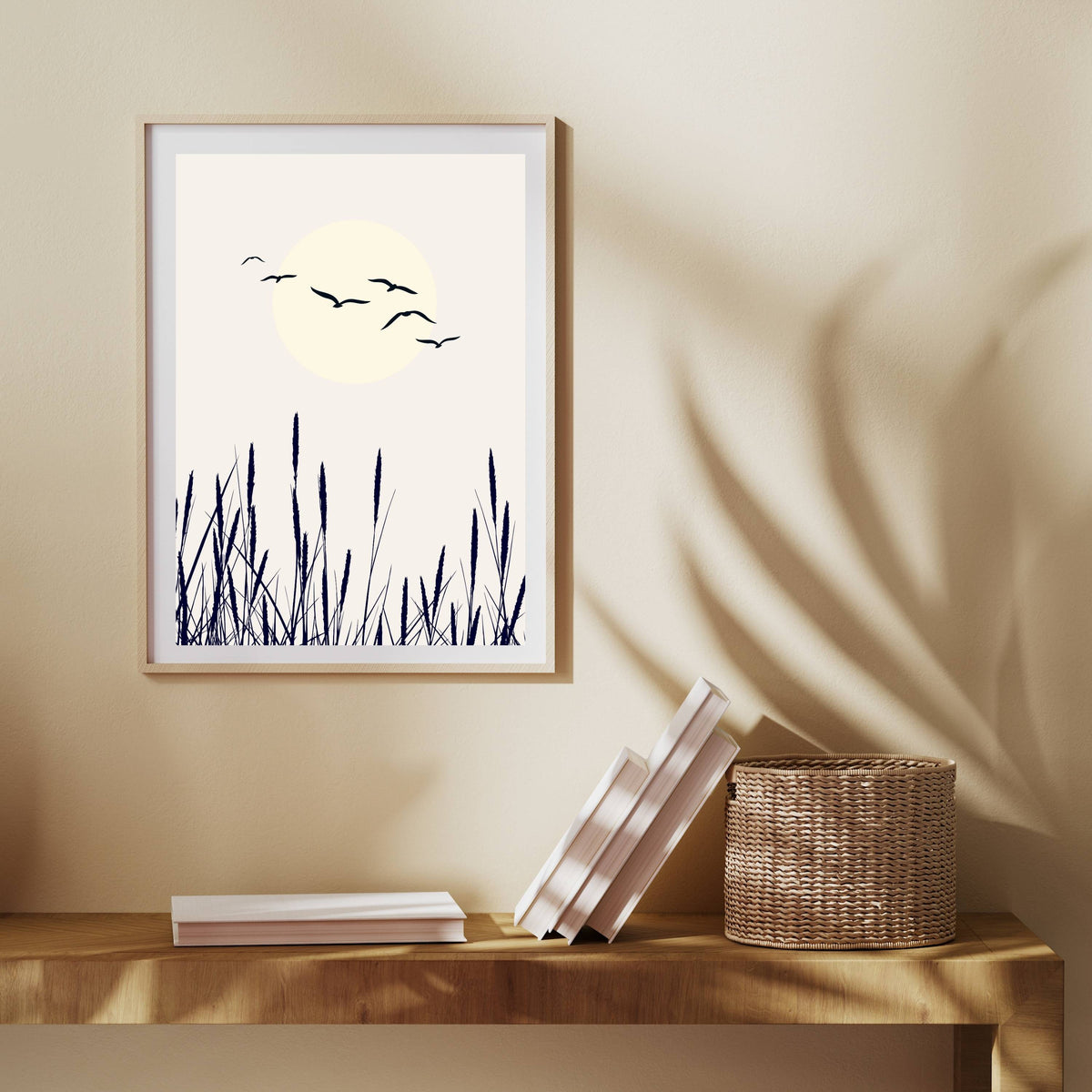 Cranford Curve Bird Wall Art Print — gallery image 6