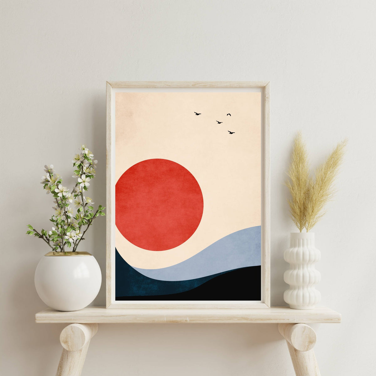 Fernwood Curve Bird Wall Art Print — gallery image 16