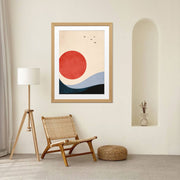 Fernwood Curve Bird Wall Art Print — gallery image 12