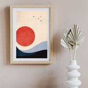 Fernwood Curve Bird Wall Art Print — gallery image 2