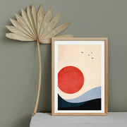 Fernwood Curve Bird Wall Art Print — gallery image 13