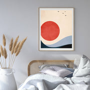 Fernwood Curve Bird Wall Art Print — gallery image 4