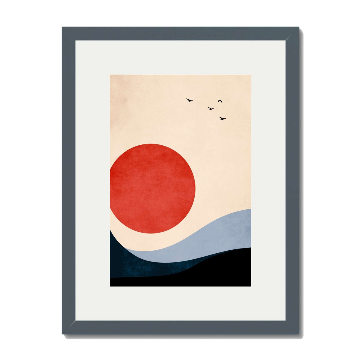 Fernwood Curve Bird Wall Art Print — gallery image 21