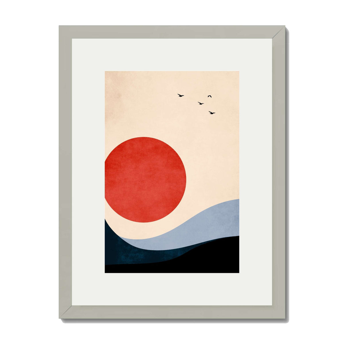Fernwood Curve Bird Wall Art Print — gallery image 23