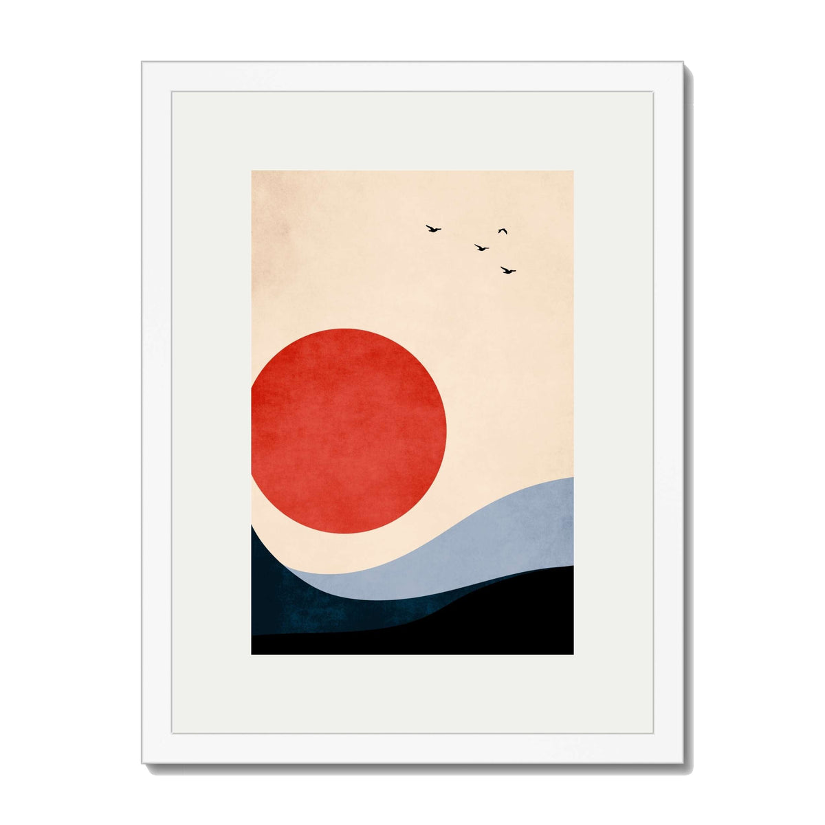 Fernwood Curve Bird Wall Art Print — gallery image 64