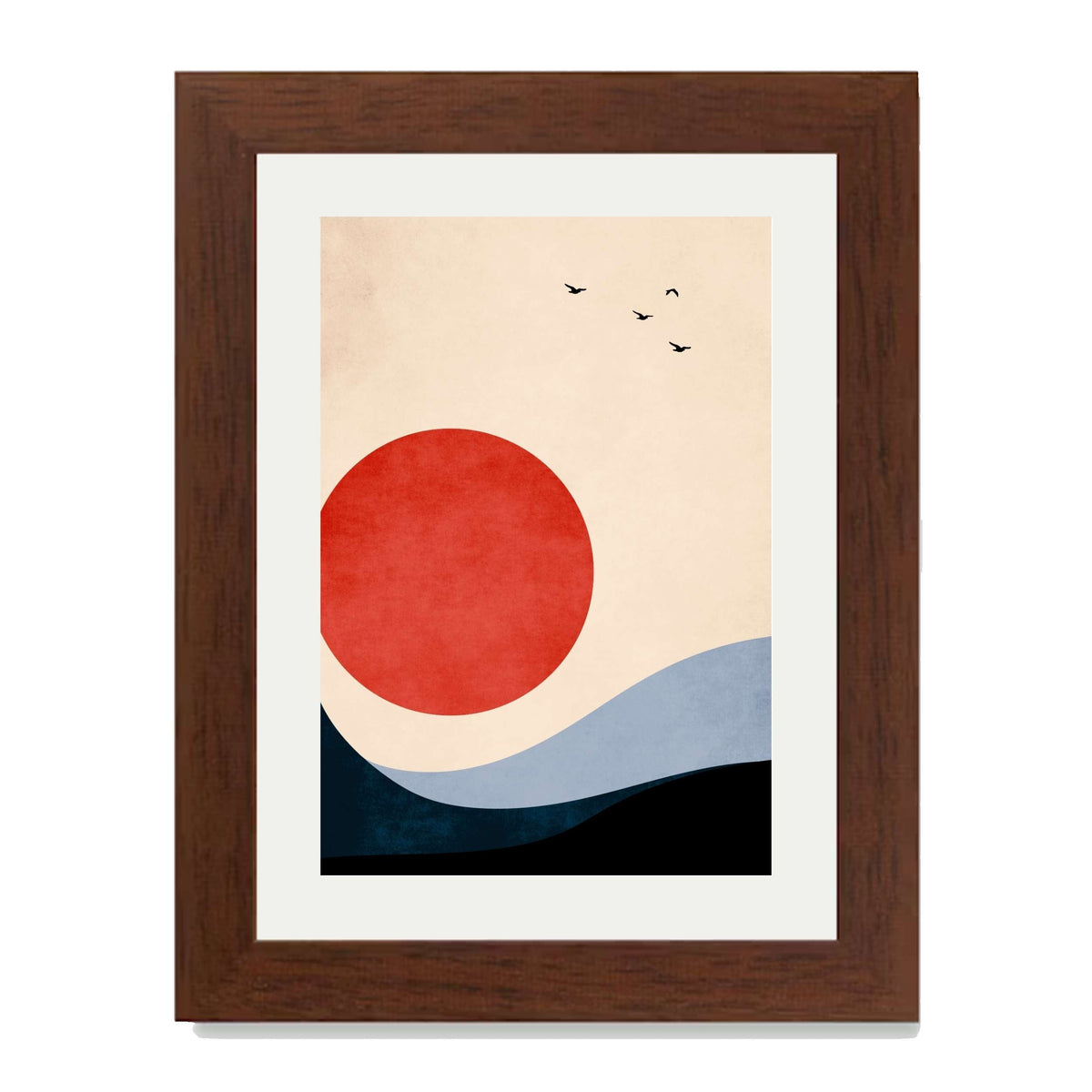 Fernwood Curve Bird Wall Art Print — gallery image 30