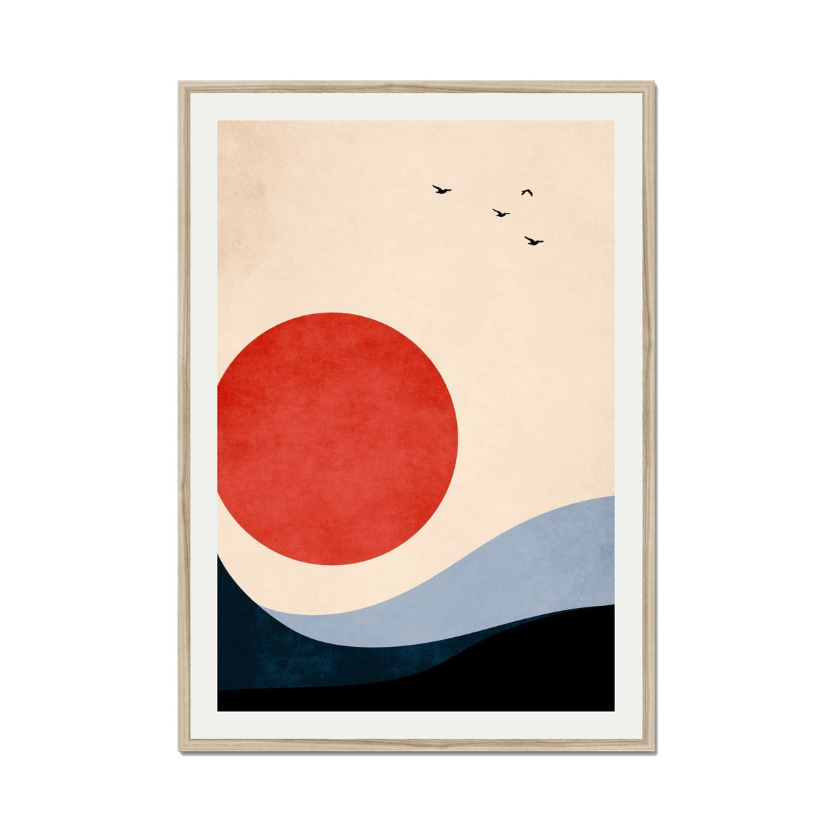 Fernwood Curve Bird Wall Art Print — gallery image 56