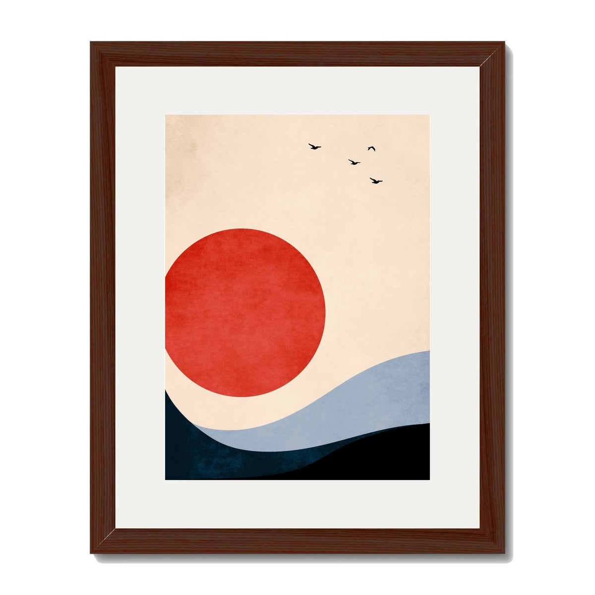 Fernwood Curve Bird Wall Art Print — gallery image 31