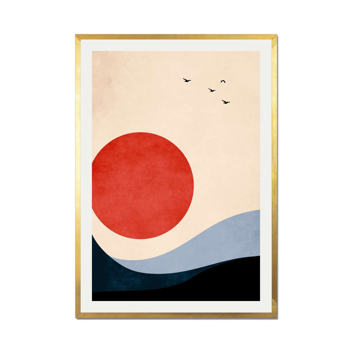 Fernwood Curve Bird Wall Art Print — gallery image 45
