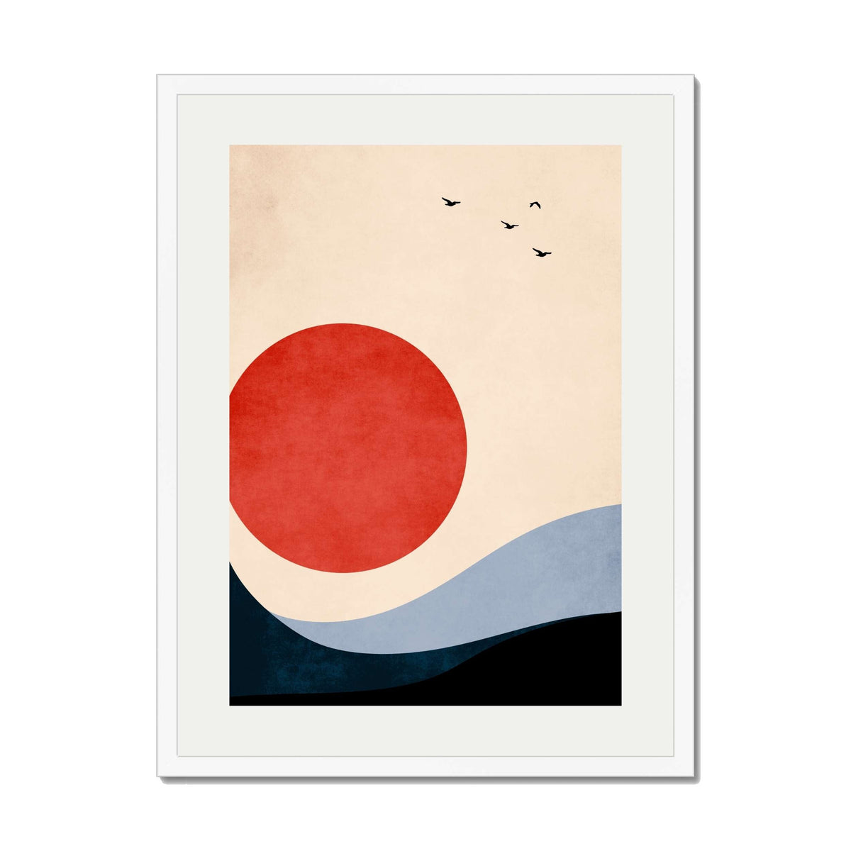 Fernwood Curve Bird Wall Art Print — gallery image 65