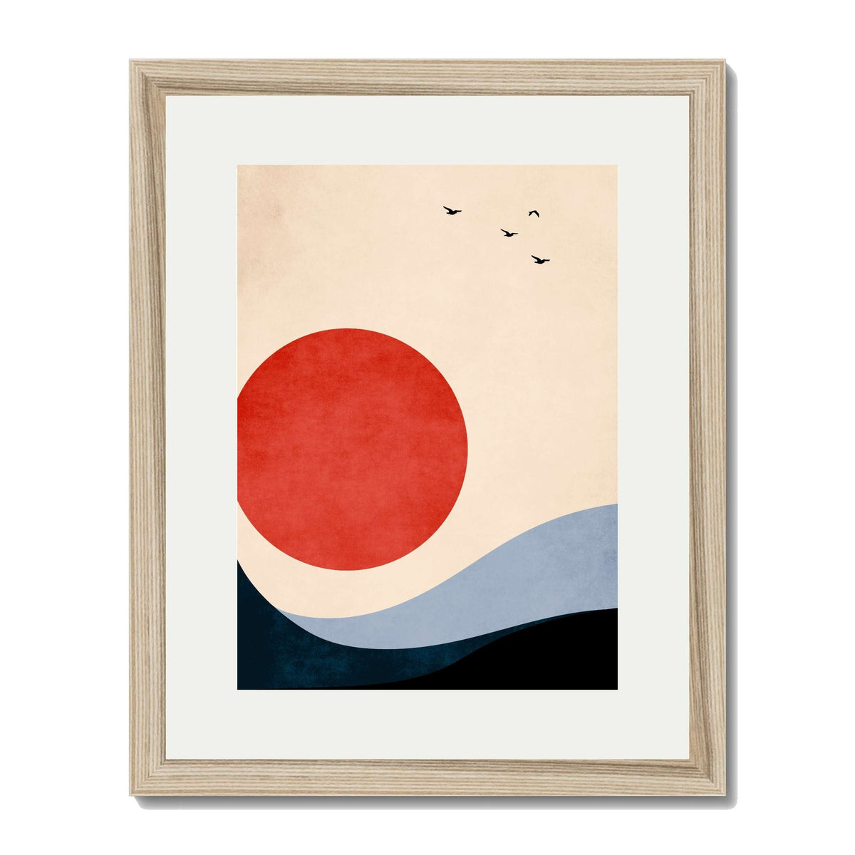 Fernwood Curve Bird Wall Art Print — gallery image 52