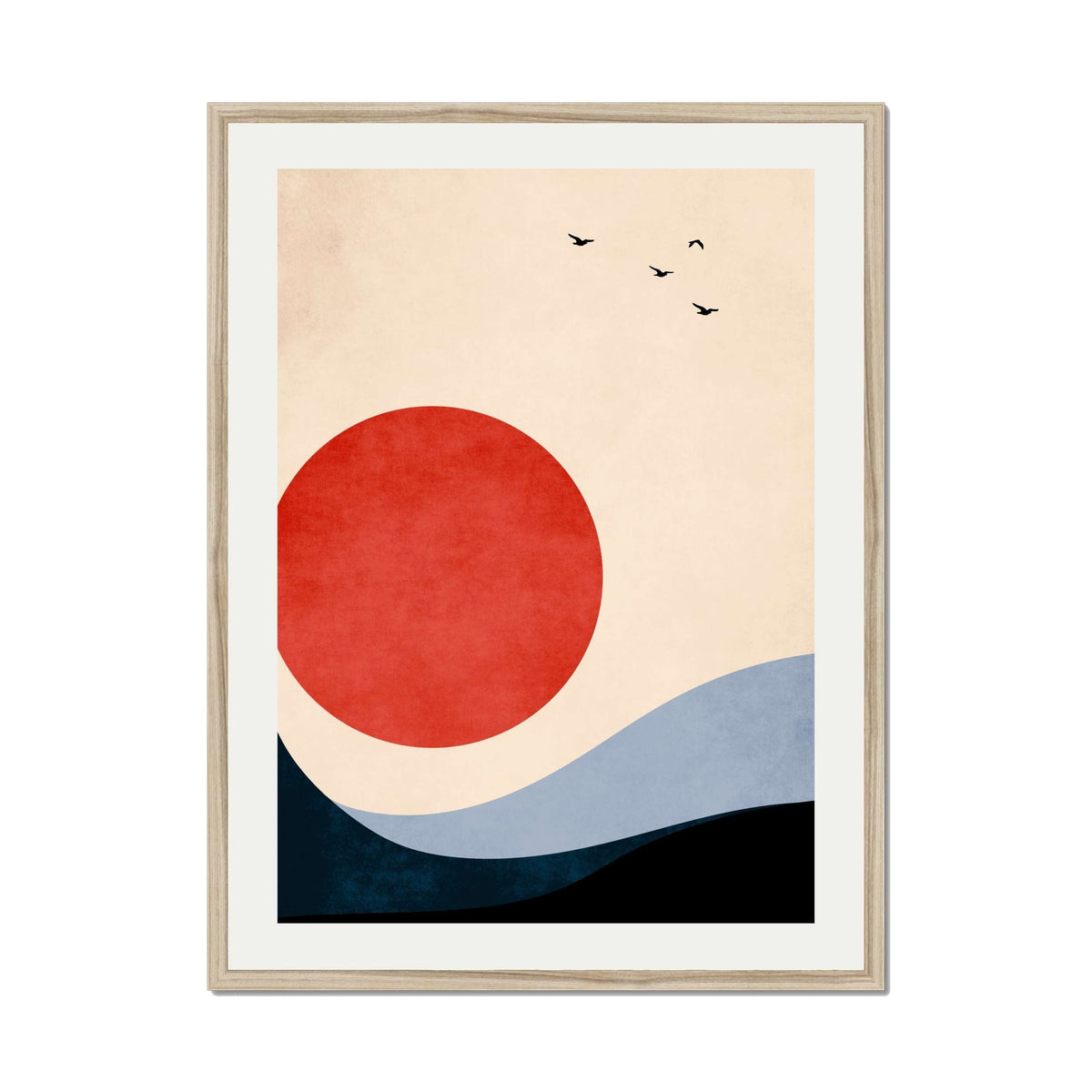 Fernwood Curve Bird Wall Art Print — gallery image 55