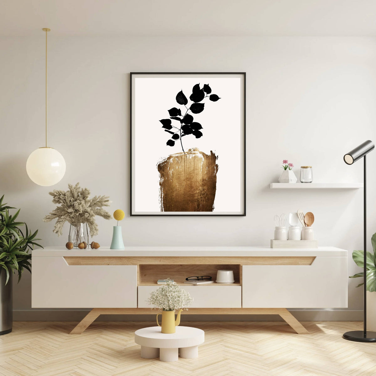 Hartley Curve Botanical Wall Art Print — gallery image 11