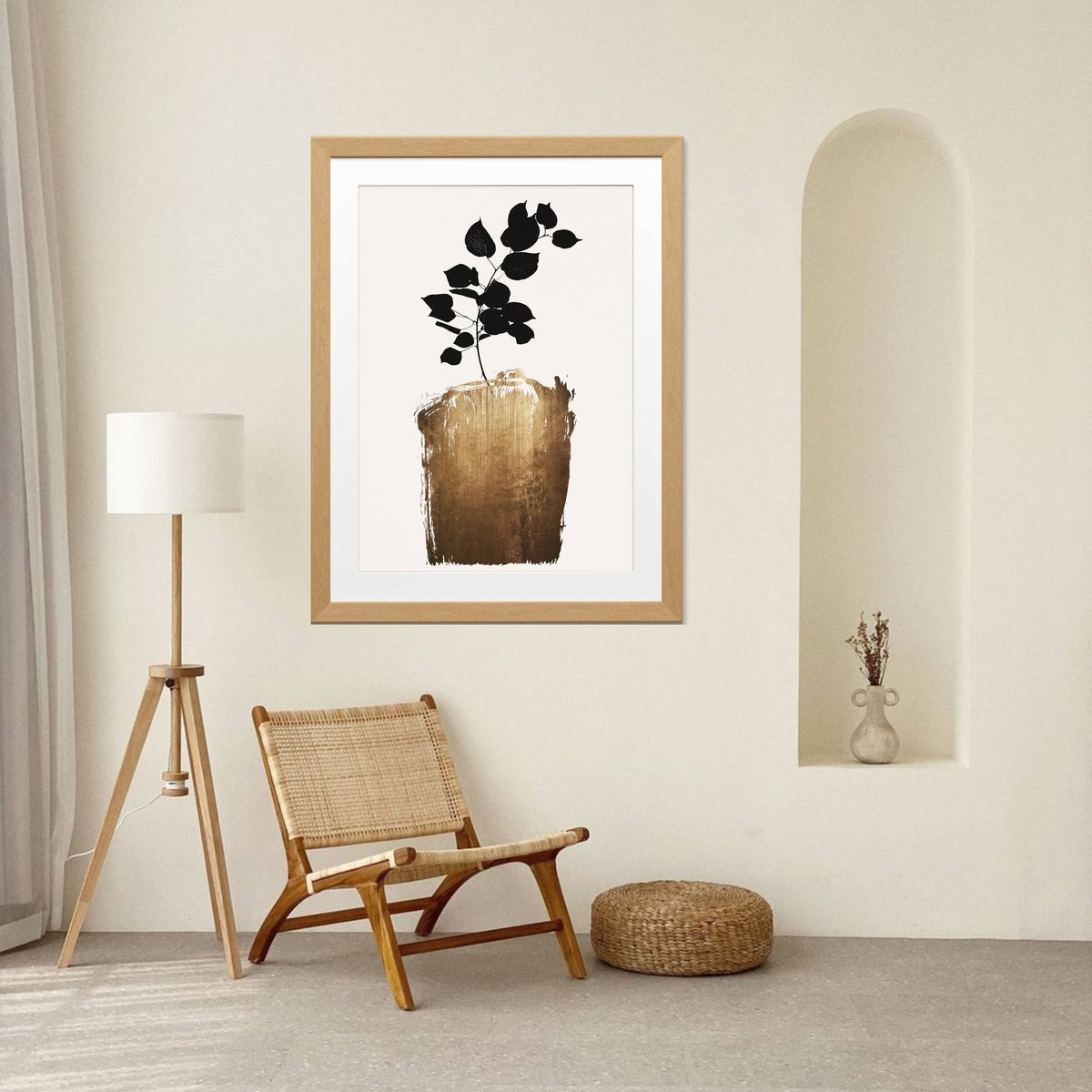 Hartley Curve Botanical Wall Art Print — gallery image 8