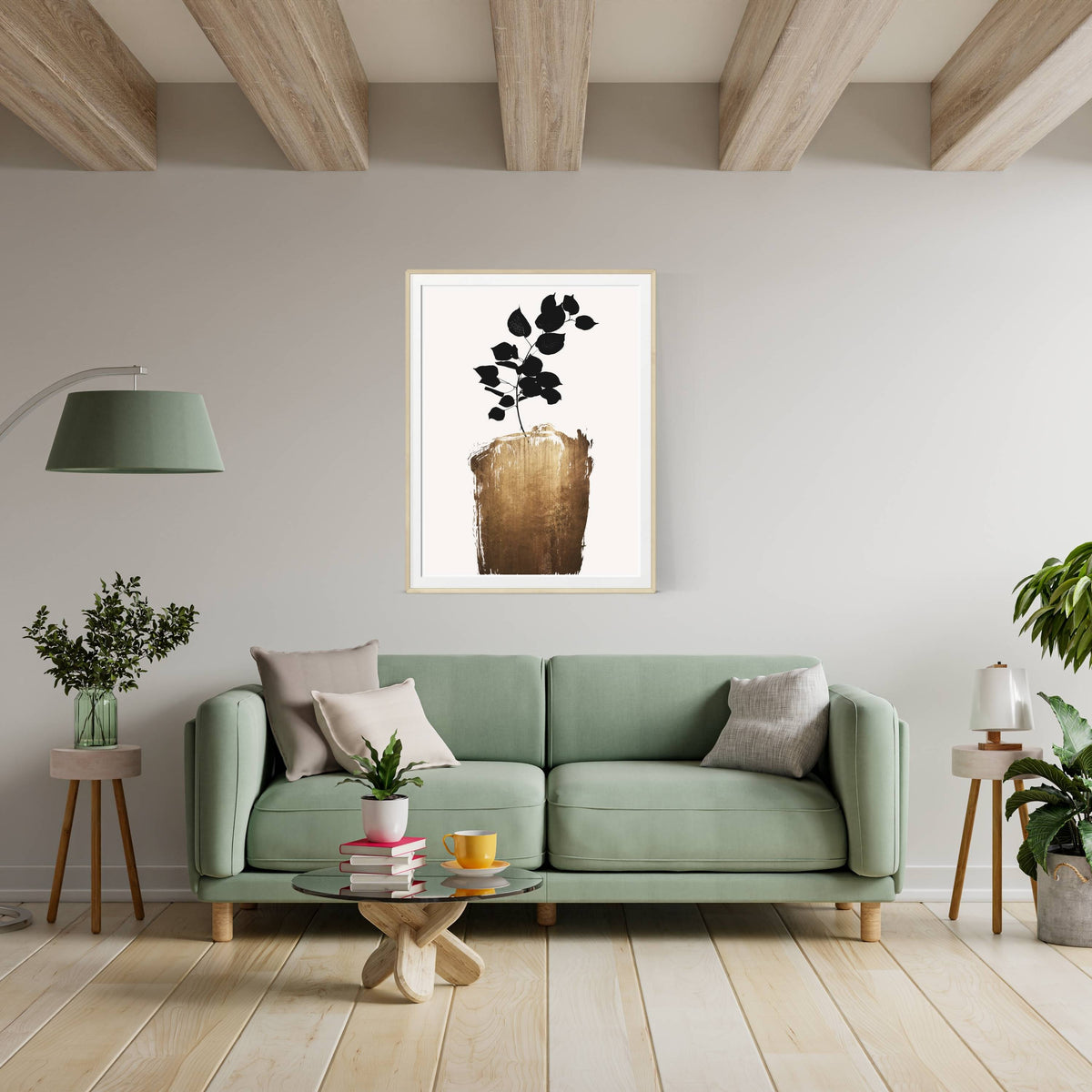 Hartley Curve Botanical Wall Art Print — gallery image 9