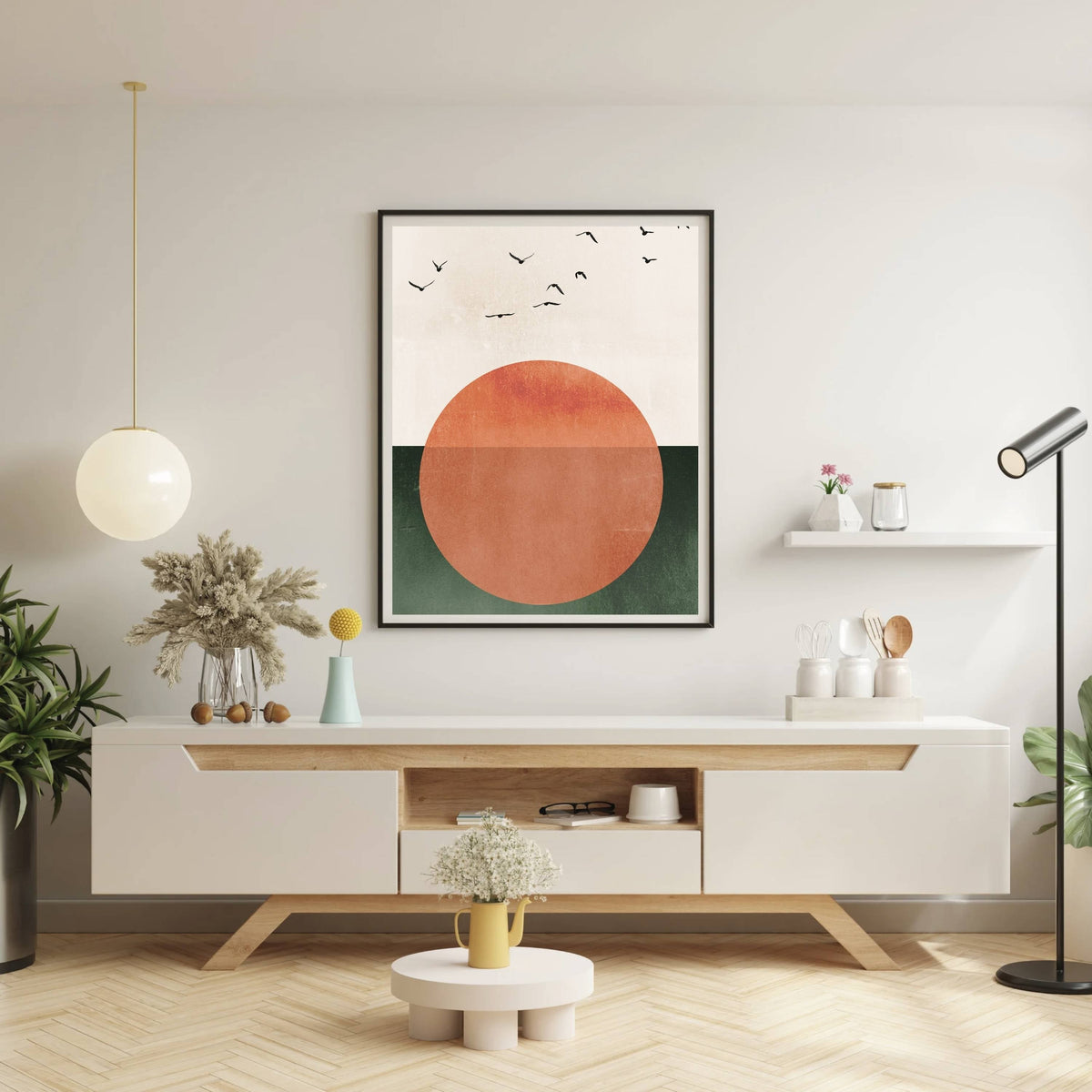 Langford Curve Bird Wall Art Print — gallery image 12