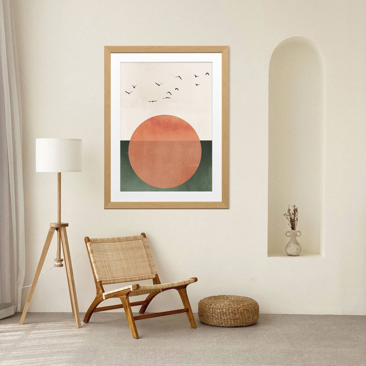 Langford Curve Bird Wall Art Print — gallery image 10