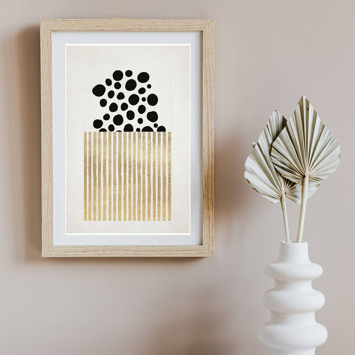 Mossley Curve Abstract Wall Art Print — gallery image 16