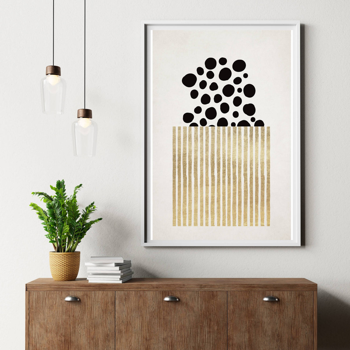 Mossley Curve Abstract Wall Art Print — gallery image 12