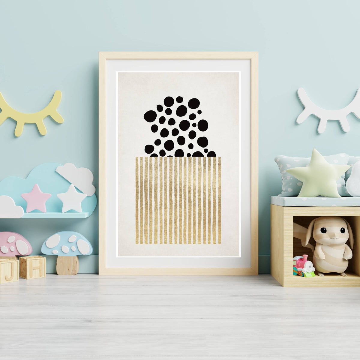 Mossley Curve Abstract Wall Art Print — gallery image 18