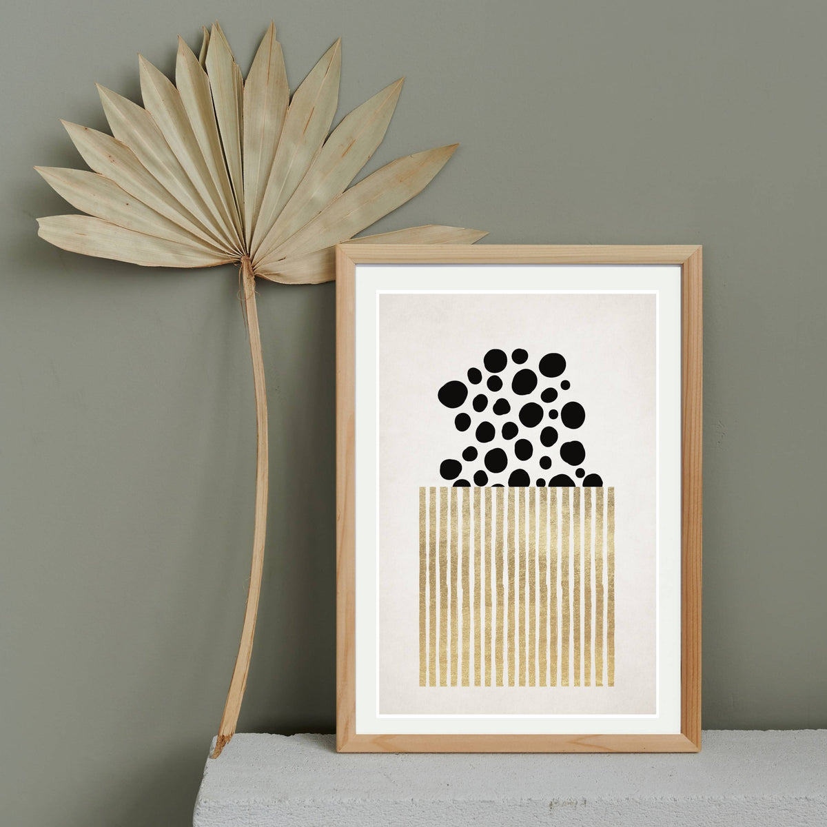 Mossley Curve Abstract Wall Art Print — gallery image 15