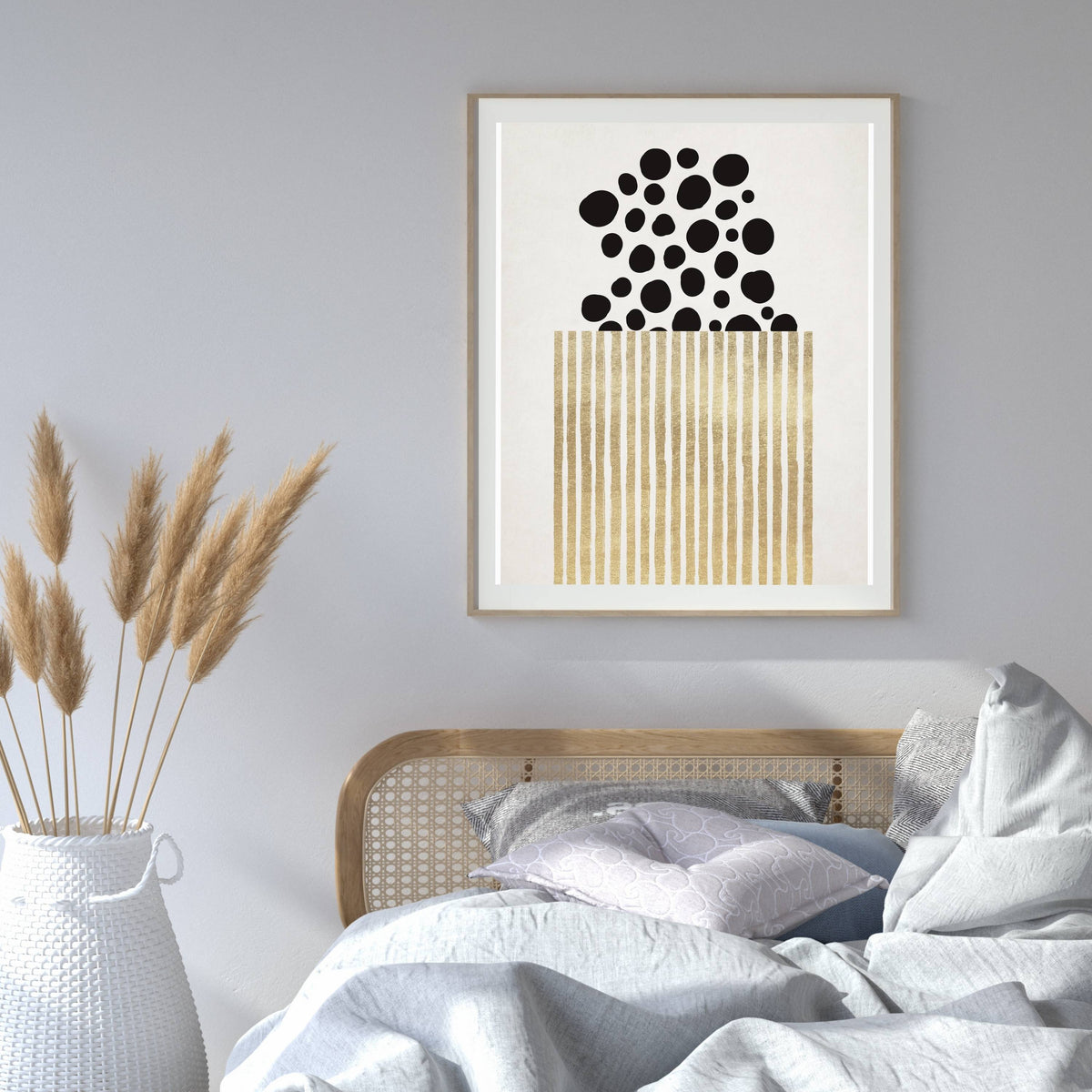 Mossley Curve Abstract Wall Art Print — gallery image 7