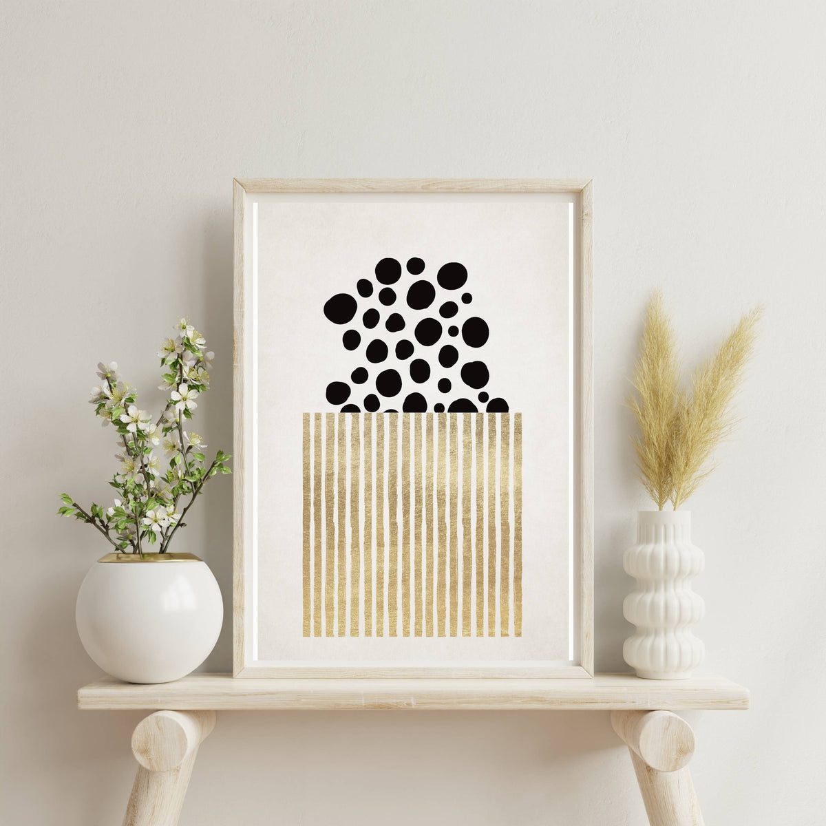 Mossley Curve Abstract Wall Art Print — gallery image 11