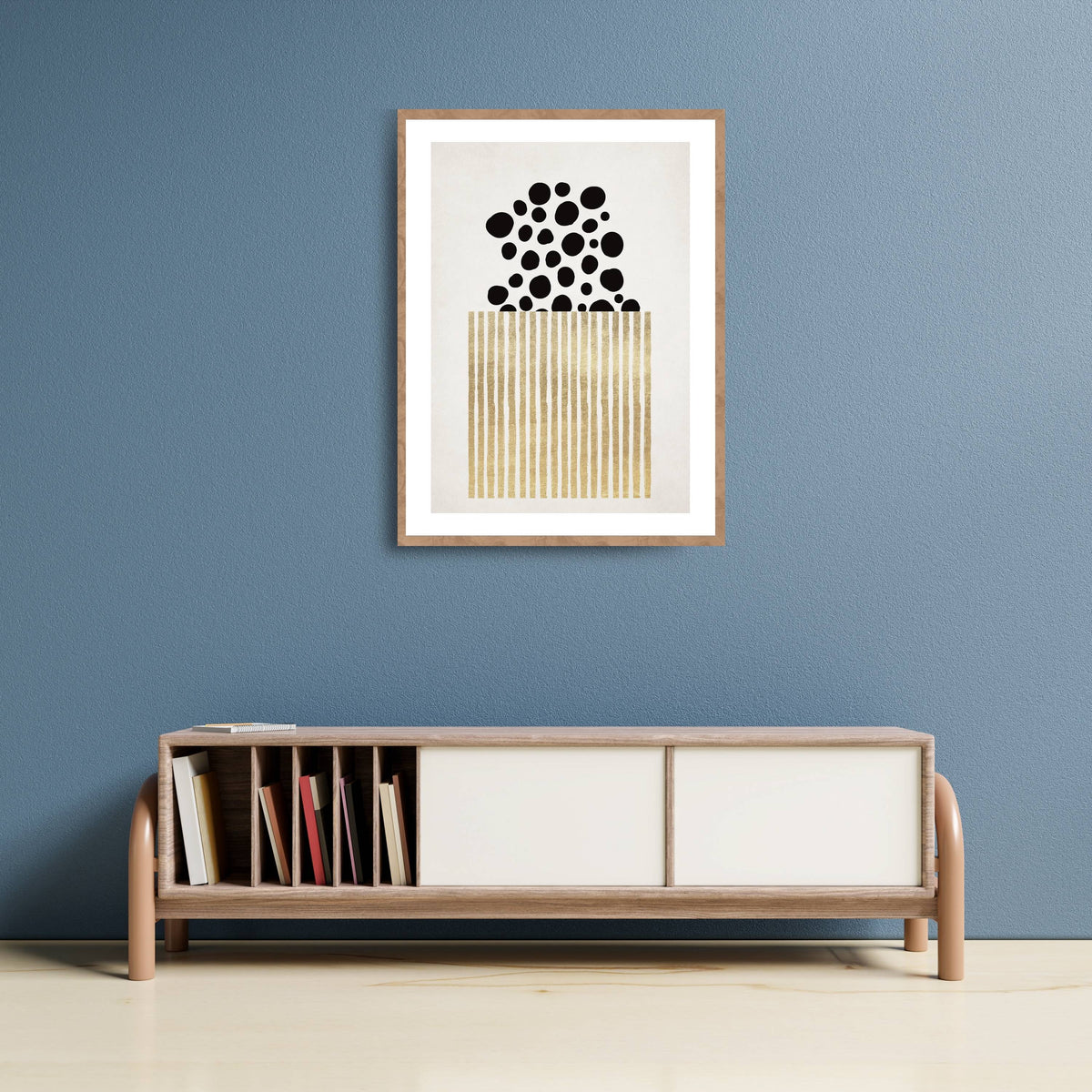 Mossley Curve Abstract Wall Art Print — gallery image 4