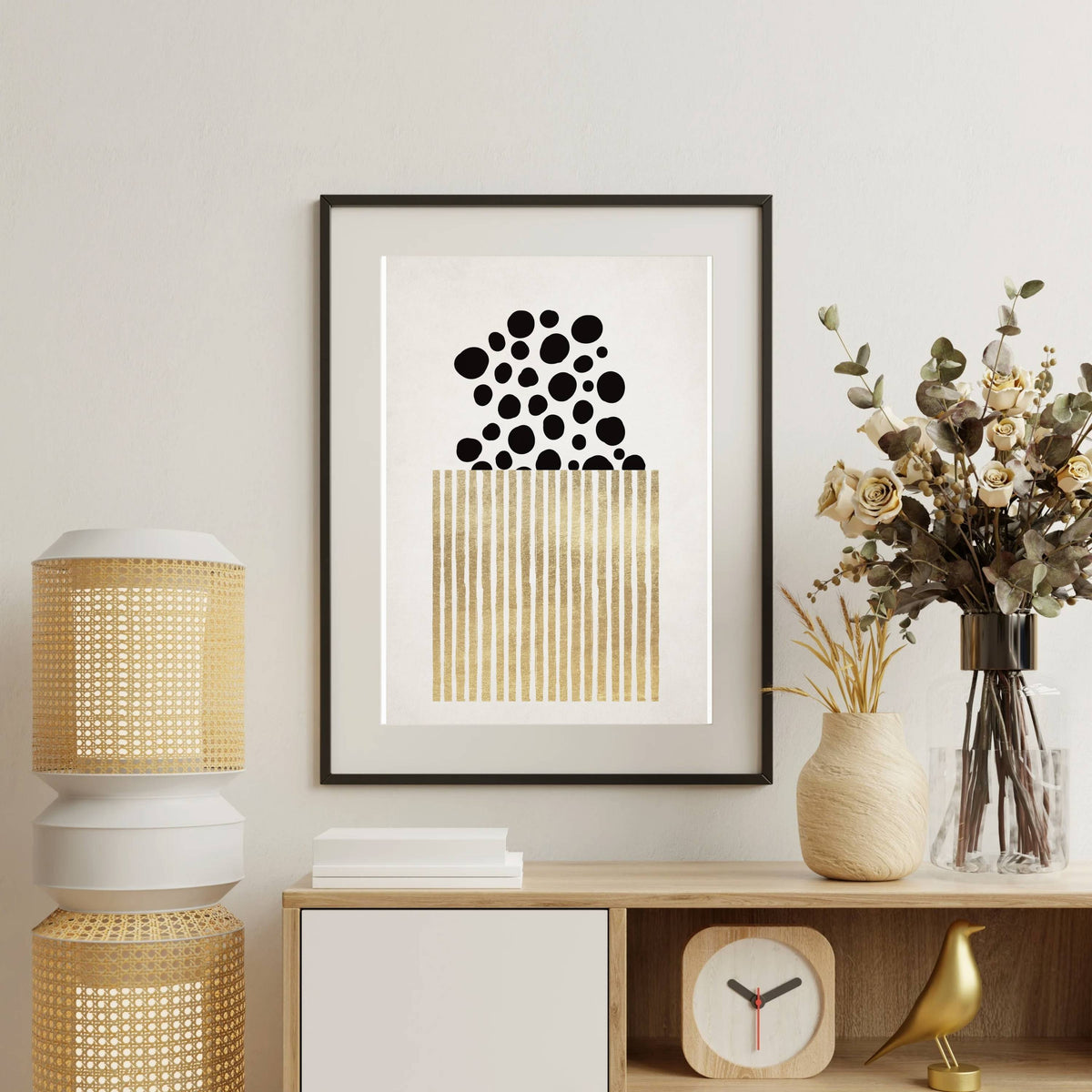 Mossley Curve Abstract Wall Art Print — gallery image 5