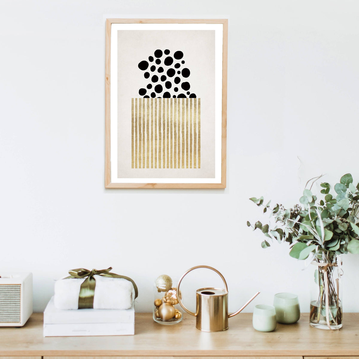 Mossley Curve Abstract Wall Art Print — gallery image 3