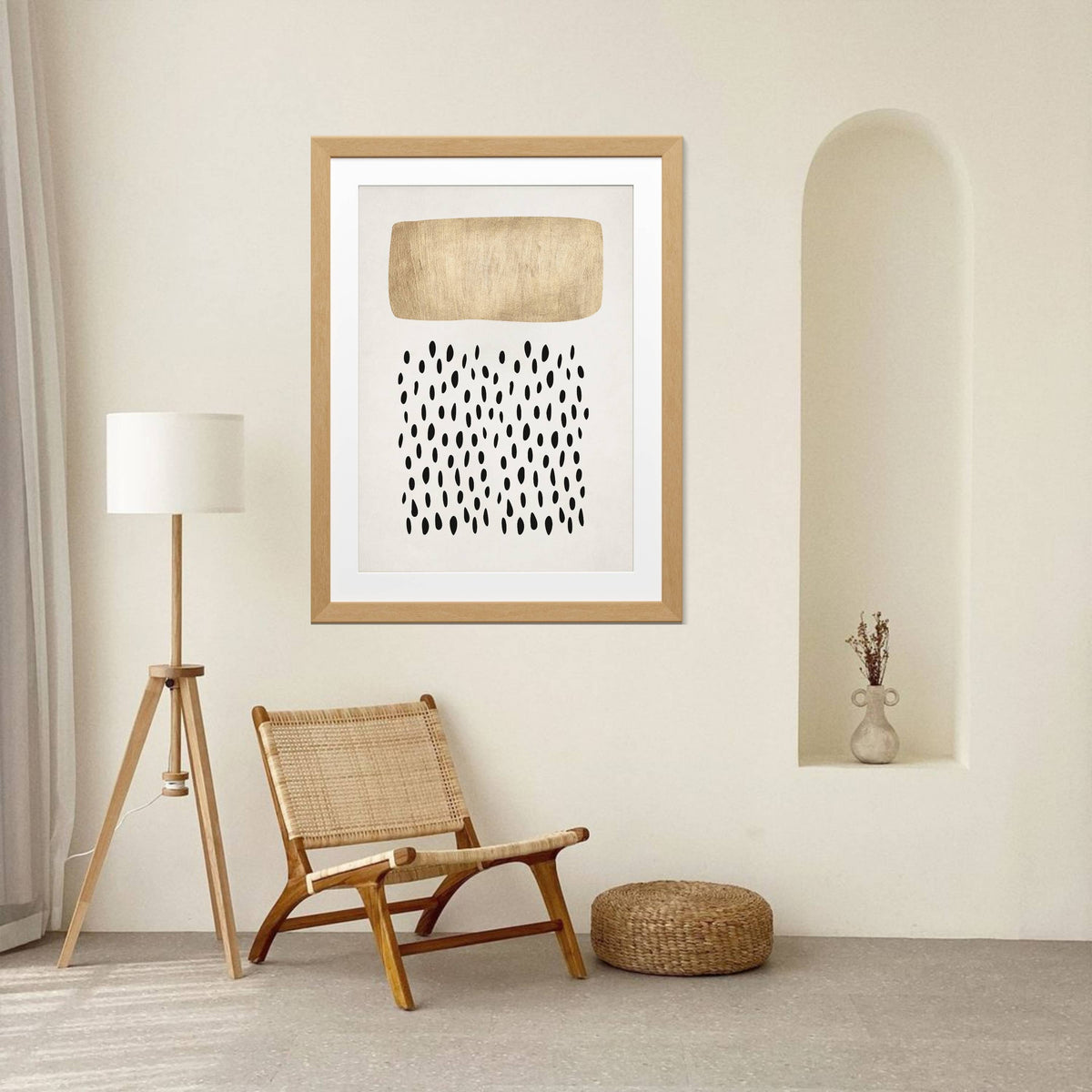 Norwood Curve Geometric Wall Art Print — gallery image 5