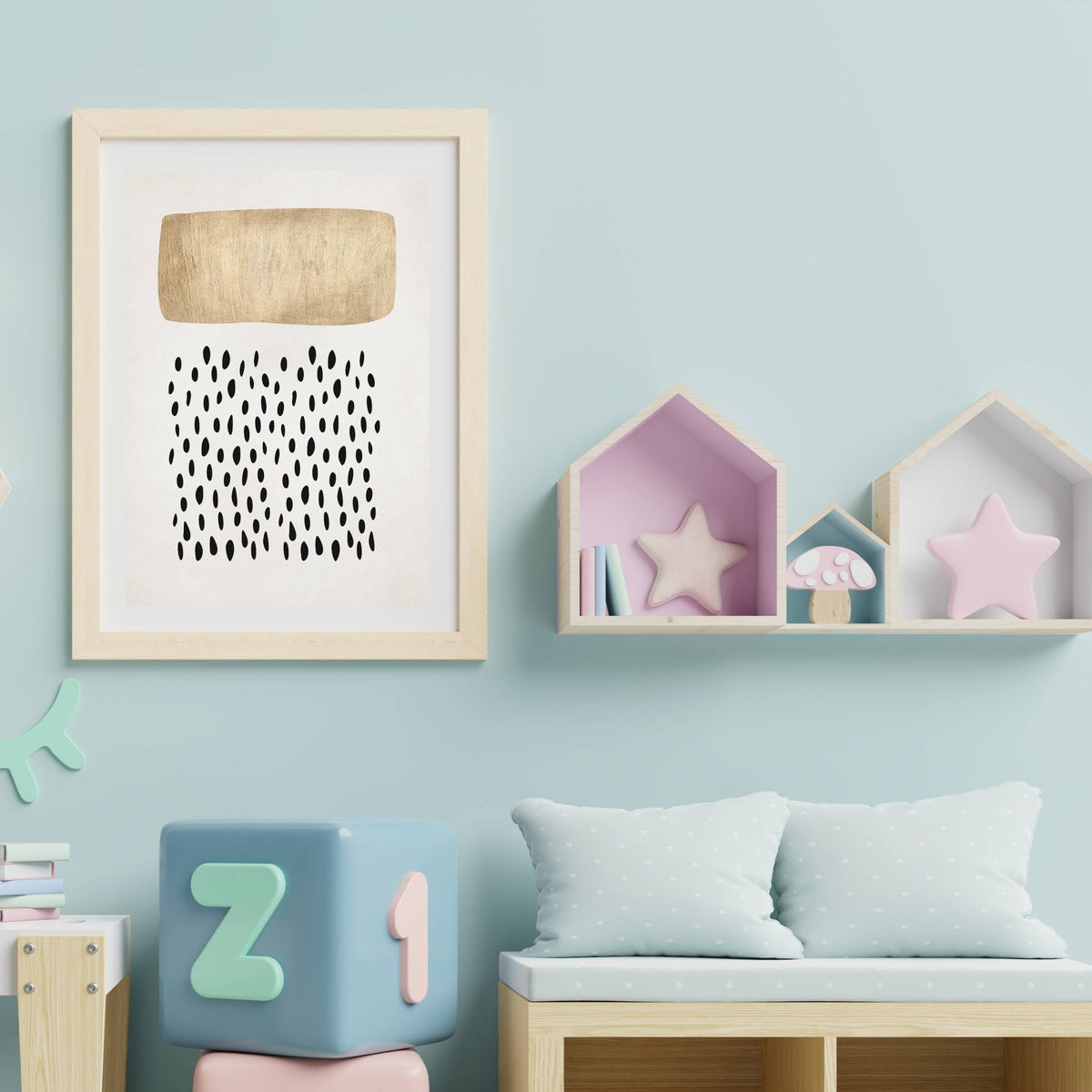 Norwood Curve Geometric Wall Art Print — gallery image 17