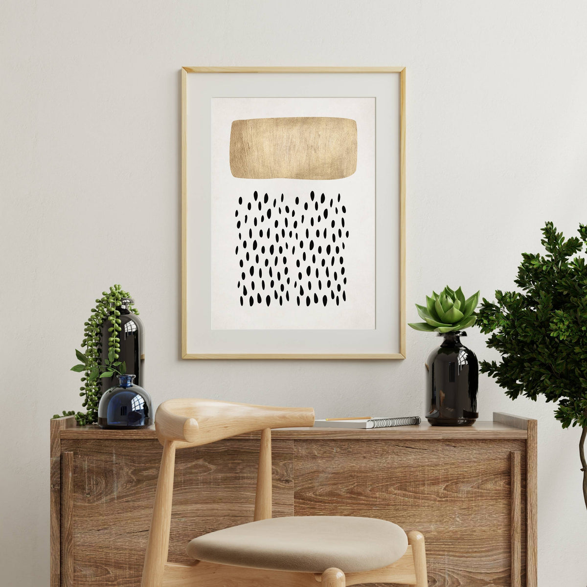 Norwood Curve Geometric Wall Art Print — gallery image 3