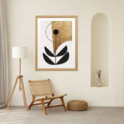 Oakmere Curve Botanical Wall Art Print — gallery image 2