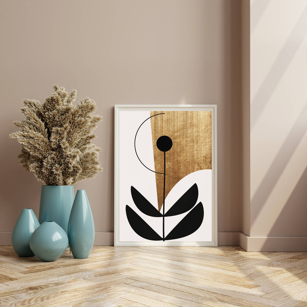 Oakmere Curve Botanical Wall Art Print — gallery image 10