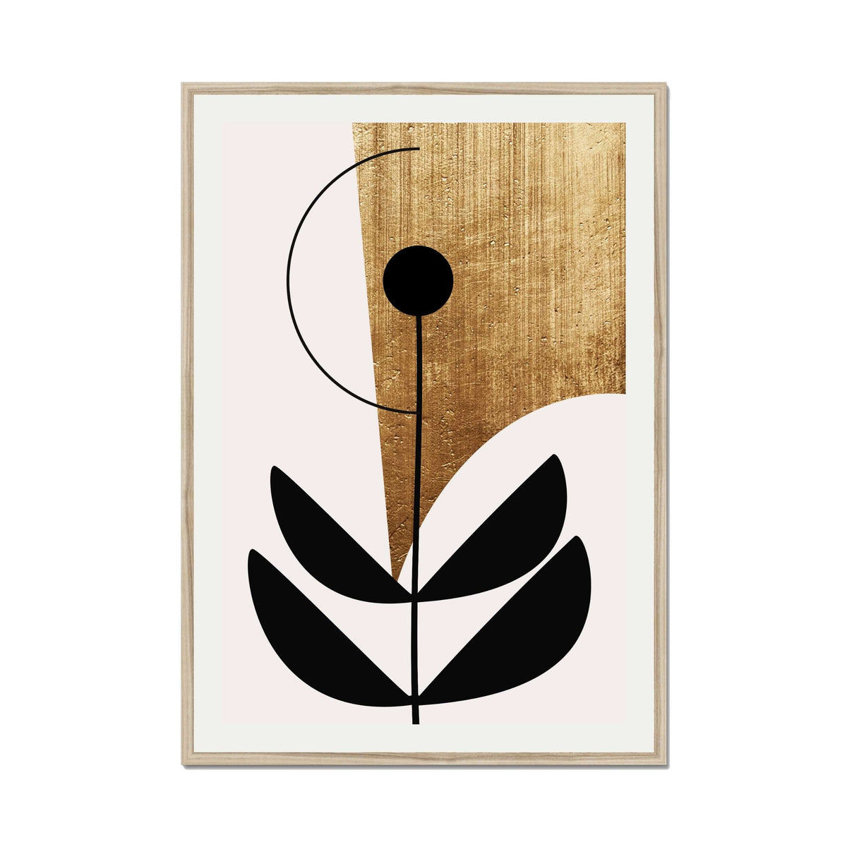 Oakmere Curve Botanical Wall Art Print — gallery image 59