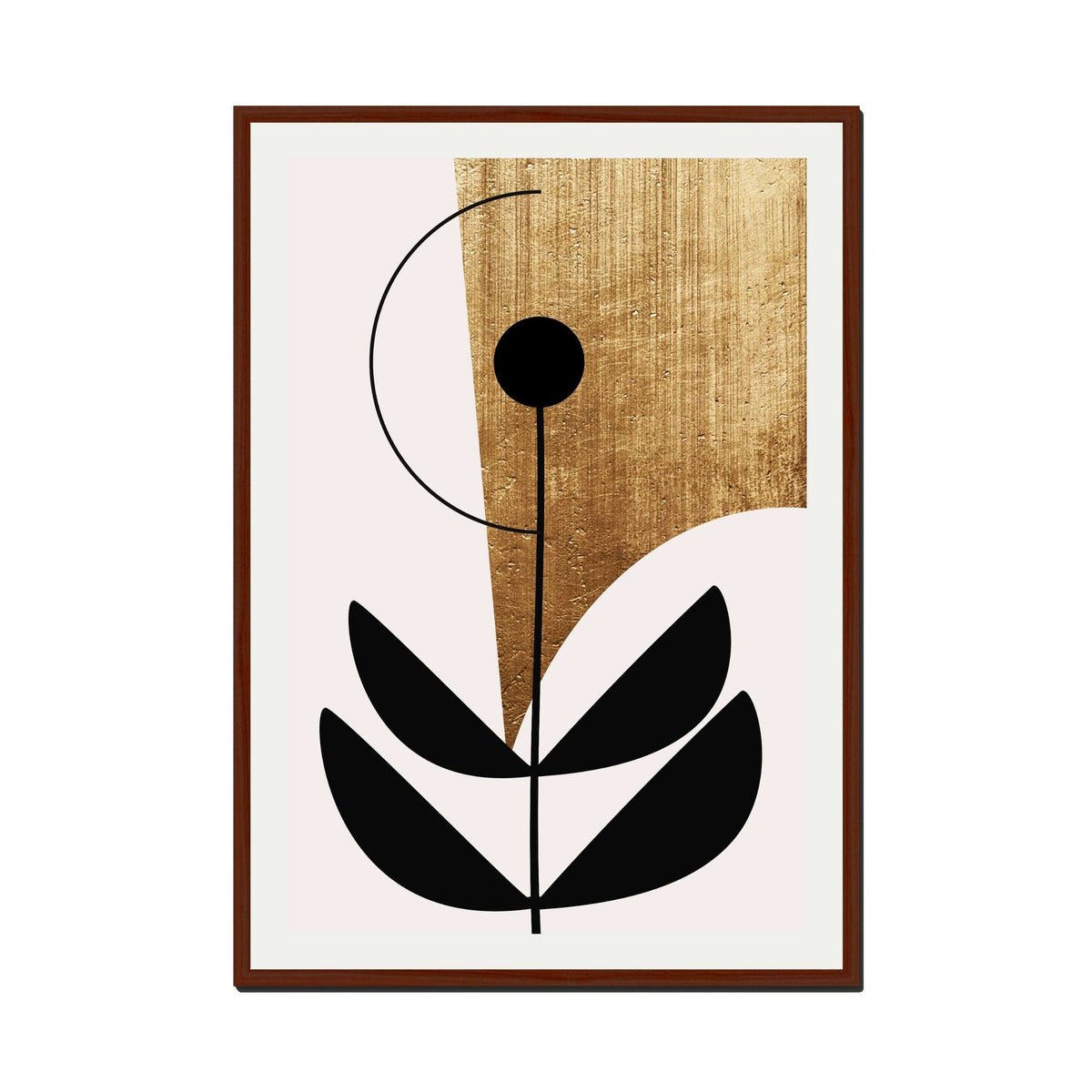 Oakmere Curve Botanical Wall Art Print — gallery image 42