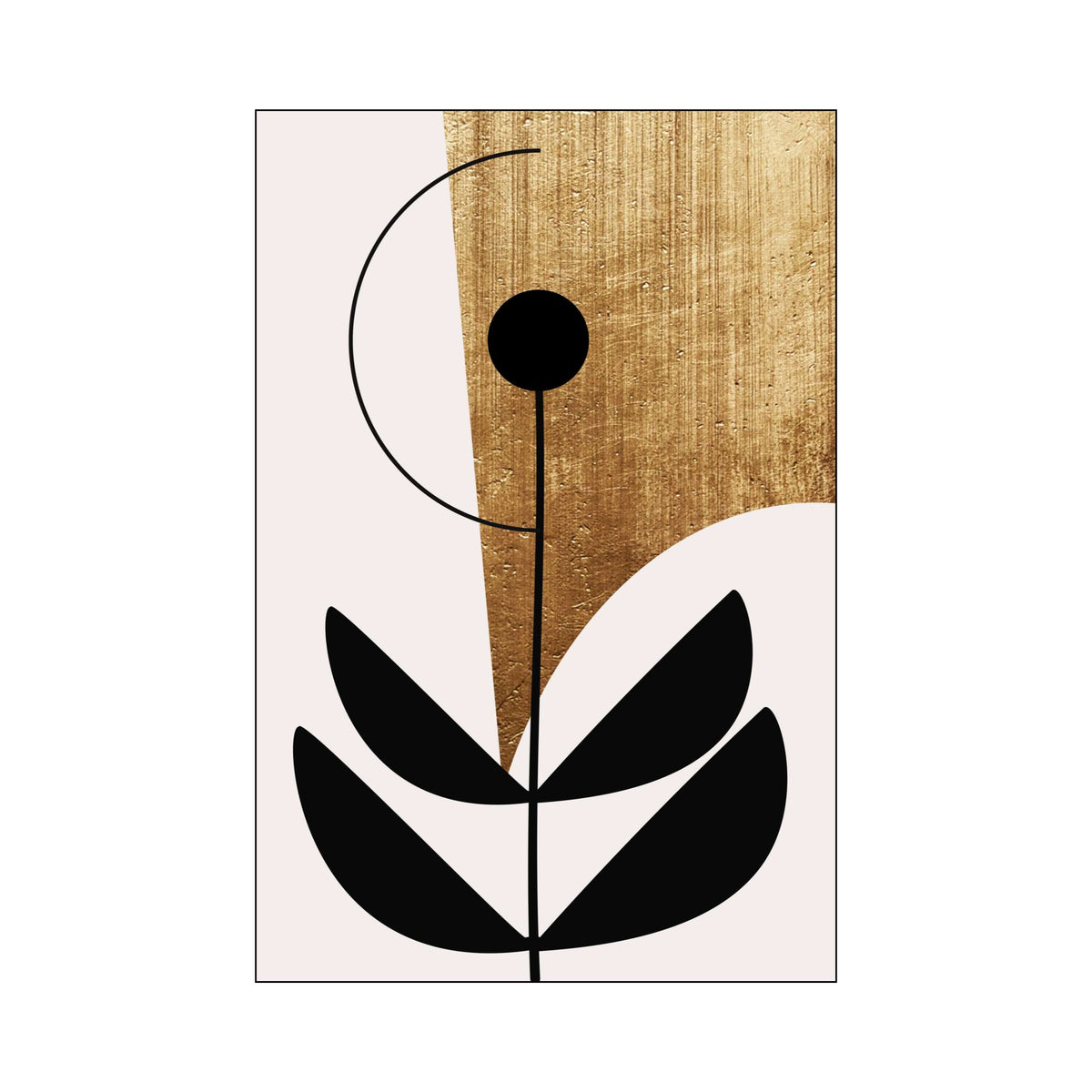 Oakmere Curve Botanical Wall Art Print — gallery image 68