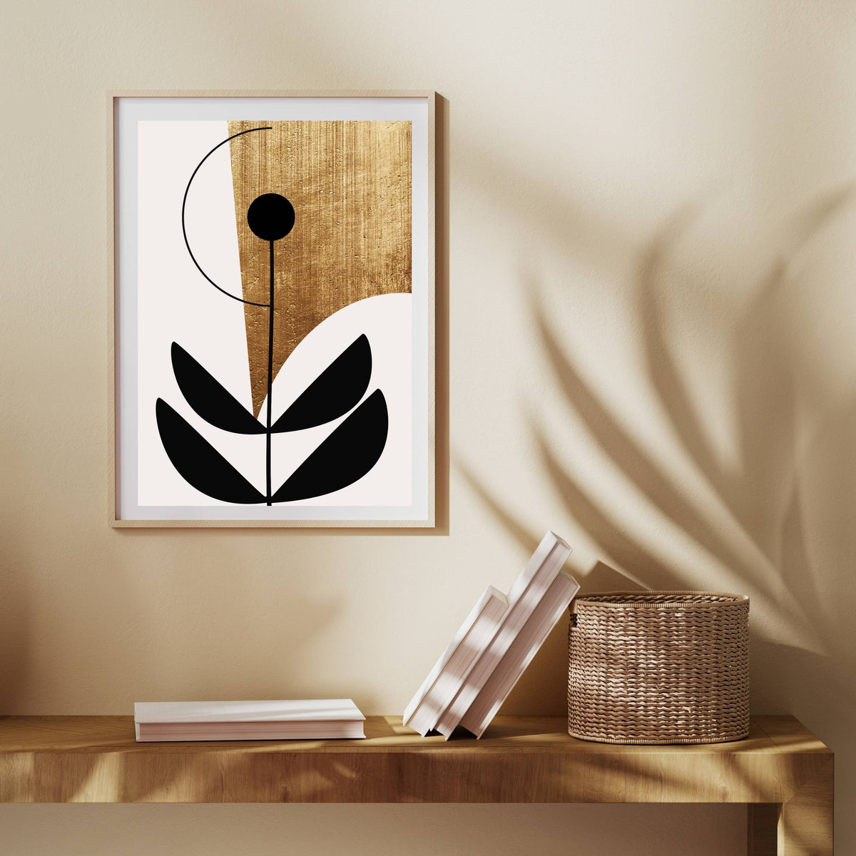 Oakmere Curve Botanical Wall Art Print — gallery image 5