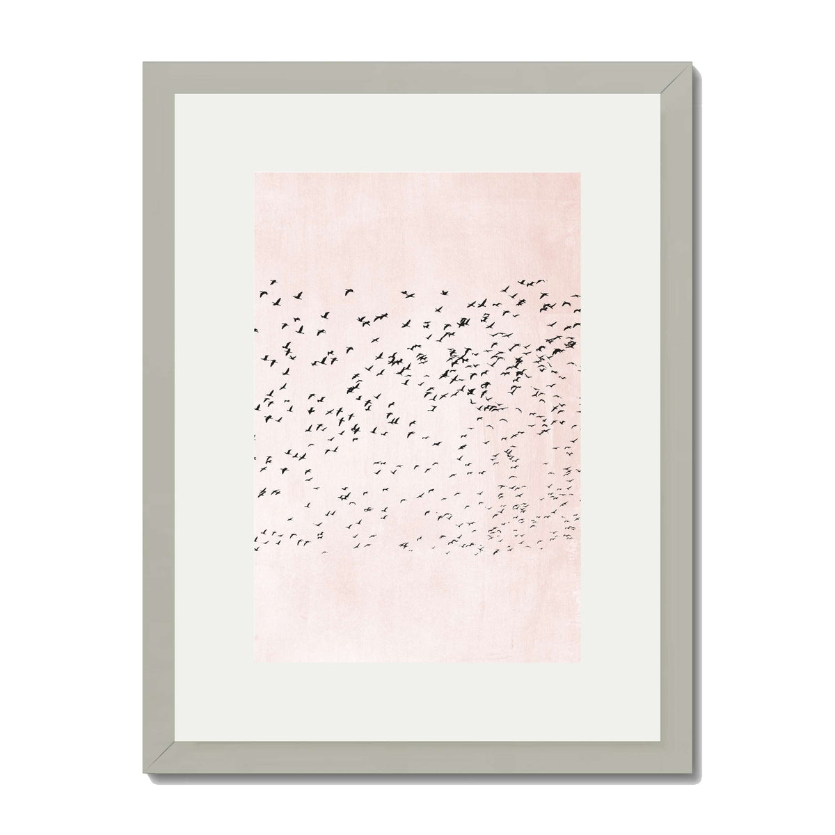 Rosewood Curve Bird Wall Art Print — gallery image 44