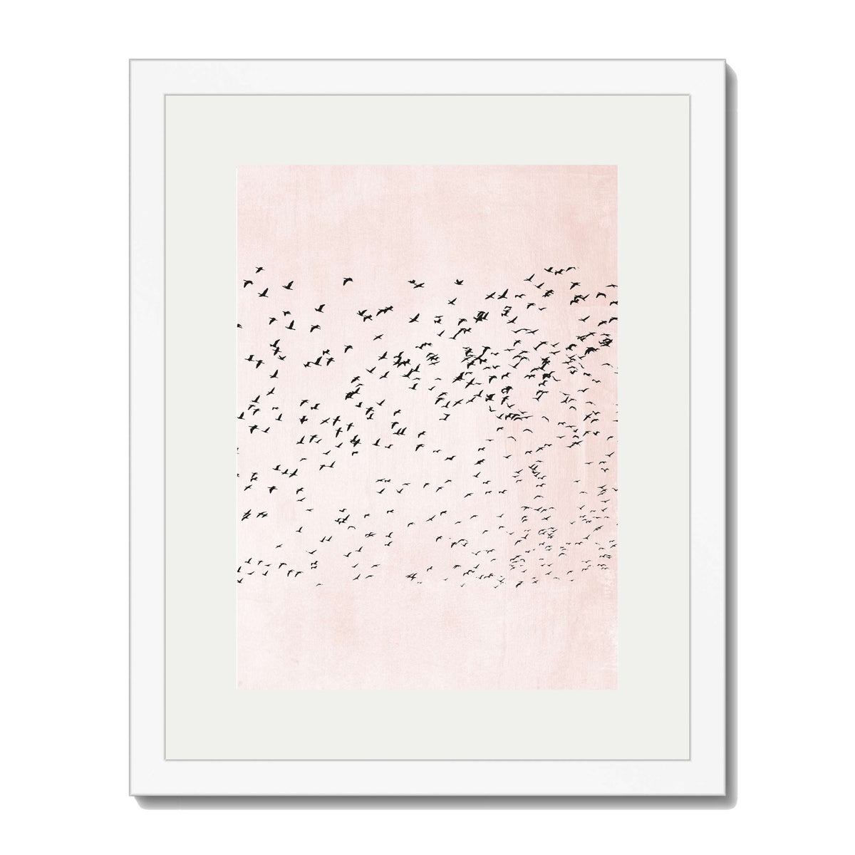 Rosewood Curve Bird Wall Art Print — gallery image 30