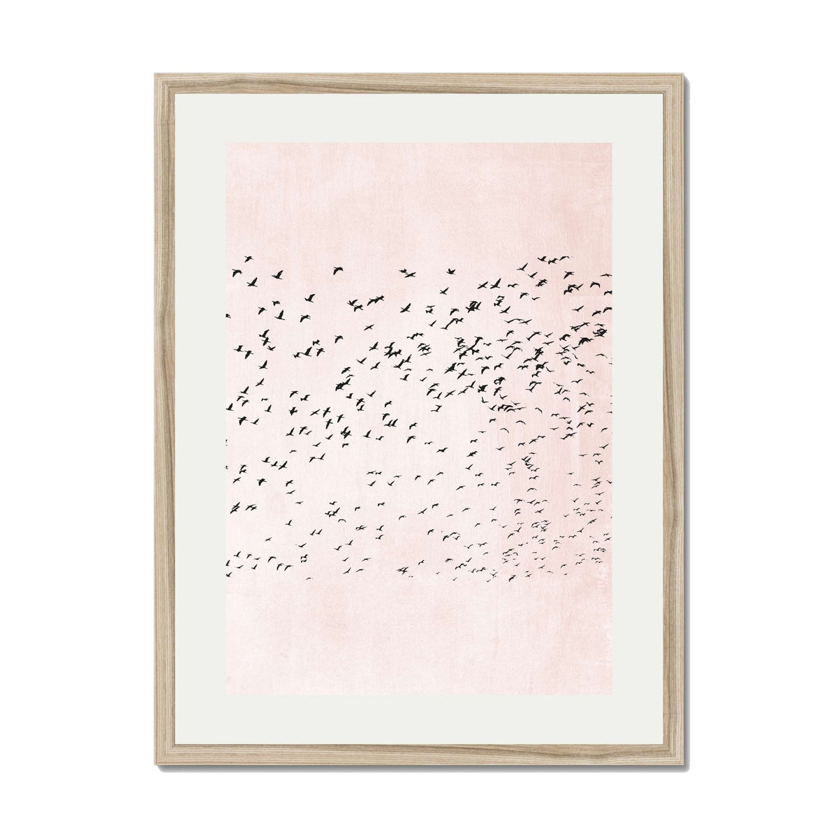 Rosewood Curve Bird Wall Art Print — gallery image 48