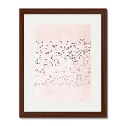 Rosewood Curve Bird Wall Art Print — gallery image 31