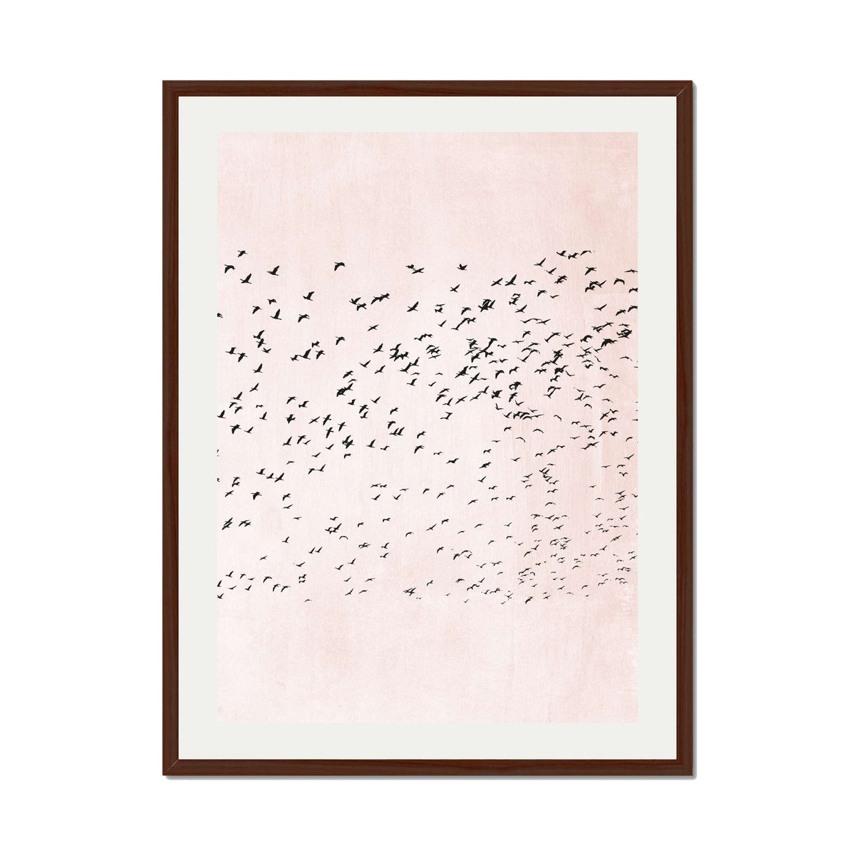 Rosewood Curve Bird Wall Art Print — gallery image 55