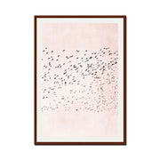 Rosewood Curve Bird Wall Art Print — gallery image 63